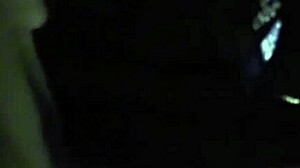 Stranger sucks it on the road