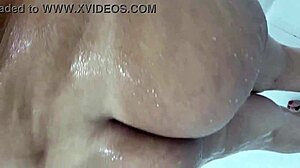 my wife in shower inviting friend karina and lucas