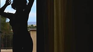 Indian milf Angel Constance shows off her big natural boobs solo for Playboy 😍