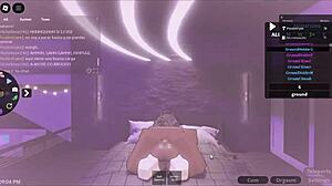 Oh, watch Blanquita get pounded by that massive BBC in the Roblox condo!