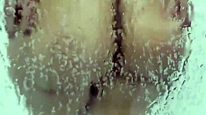 my wife in shower inviting friend karina and lucas