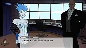 Livewire in Catsuit Performs Intense Dicksucking in DC Comics Cosplay