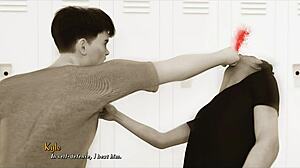 episode 14 of being a dik featuring anime cartoon characters in a detailed story with unique plot twists