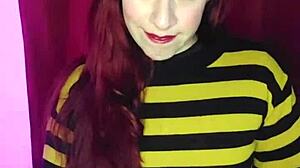 your stepsister gets turned on by your nudes and approaches you with a butt plug