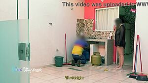 Hot Wife Thay Ksada Excitedly Greets Delivery Man In Just Nightgown