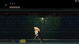 young attractive blonde engages in challenging group game quest part 1 of 3