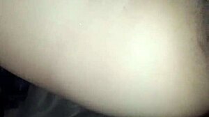 Young amateur bent over in close up doggystyle homemade action