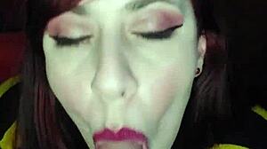 your stepsister gets turned on by your nudes and approaches you with a butt plug