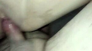 Young amateur bent over in close up doggystyle homemade action
