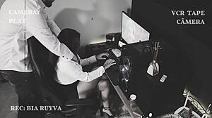 Hidden Camera Boss Massages Me Will Wife Discover