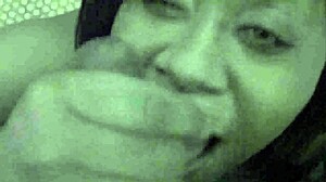 Dr. Terra Del Rio gives a teasing blowjob in the bathroom, ending with a cumshot and swallow.