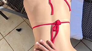 i watch this hot wife in the motel fucking, moaning, and riding the cock