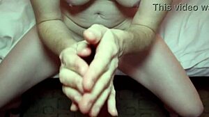 old blonde slut giving a nice blowjob