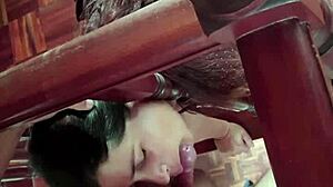 my young 18+ housewife stepmom stuck and was fucked