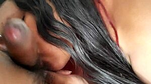 a long blowjob to pay an old debt i give oral sex to a friend while he fucks my throat hard