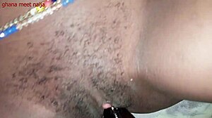 Ebony Ghana Girl Fucks Malt Bottle With Onion Booty