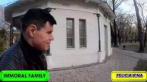 felicia vinas indulges in creamy dessert