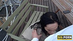 Sis Greedily Sucks Stepbrother's Dick and Has Vaginal Sex!