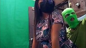 The stepmother and stepson indulge in sexual fantasies.