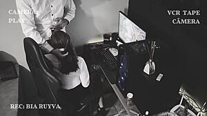 Hidden Camera Boss Massages Me Will Wife Discover