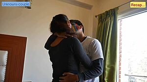 Sexy Rachna Lustfully Fucks Room Service Guy On Hills