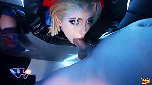 Who Gets Creampied And Facials At The Glory Hole With Cammy White?