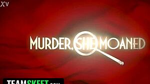 Private show with two stepmoms and their stepsons in front of a friend.