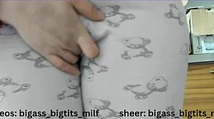 do you like watching me masturbate in pajamas with big ass and camel toe?