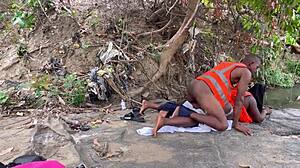 Wanna worship this ass outdoors?