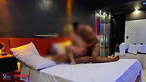 Two Endowed Blacks Fuck Married Woman While Cuckold Watches