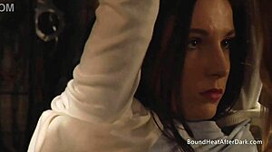 The horny dom lesbian madame fingered herself to orgasm while thinking about her slave