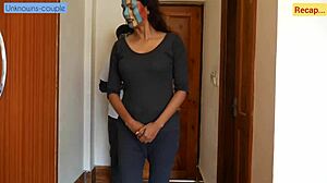 Sexy Rachna Lustfully Fucks Room Service Guy On Hills