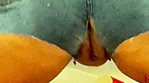 Horny Mature Masturbates Pussy!