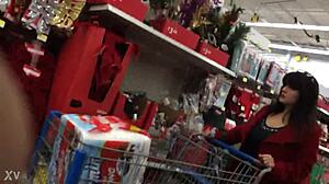 Candid Footage Of Mom Shopping