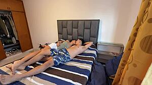 Young Couple Enjoys Passionate Encounter Until Climax