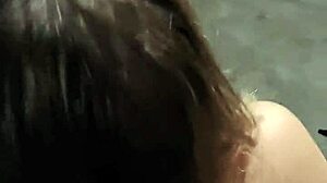 pov sneak fuck wife in the car and garage trying to be quiet