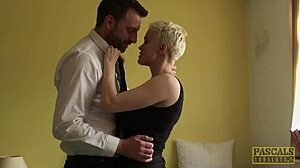 British Slut Gets Assfucked Roughly Until Cum in Mouth