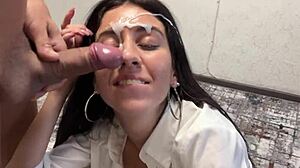 i love cum on face compilations with swallows