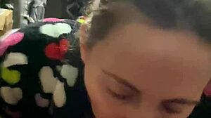 Pov Sucking Big Cock on Desk with Wet Licks and Cum in Mouth