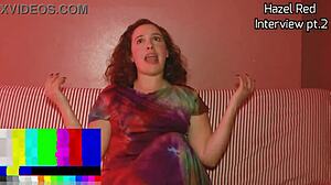 Hazel Red's Casting Interview With Big Black Cock Pt2