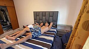 Young Couple Enjoys Passionate Encounter Until Climax