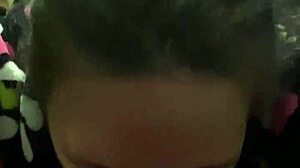 Pov Sucking Big Cock on Desk with Wet Licks and Cum in Mouth