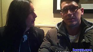 British mature milf fingered in sexy lingerie and stockings