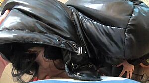 milfycalla compilation - fetish sex blow-jobs and rough sex while wearing sexy fur coats -5- preview