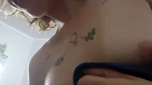 my friend came home and we hung out, i filmed it