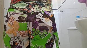 Desi Village Girl Takes Hot Bath For First Time Waiting For Her Master In Fetish Scenario