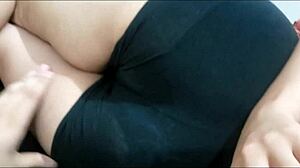 let's get naughty with my best latina friend after gym in homemade latex leggings