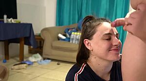 Natural beauty's nonstop facial cumshot compilation evokes deep desire