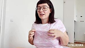 Beautiful Young Meraki Rides Torbe's Cock And Swallows Cum In Amateur Session