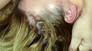 Throat pie with my cock in her mouth!